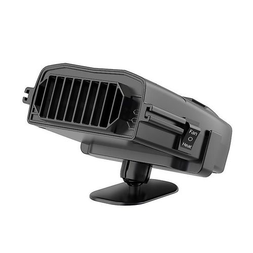 Chauffage De Voiture Portable 3 En 1 12 V 150 W, Silencieux, Rotatif À 360°, Allume-Cigare, Dégivreur De Pare-Brise Pour Le Nettoyage Du Pare-Brise