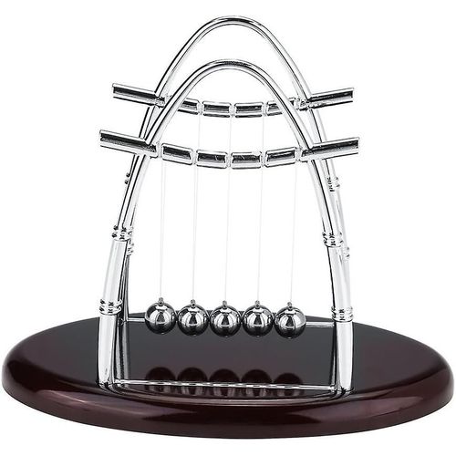 Jouet de balle nce, berceau Newtos nce Balle en acier physique Science nce Ball Swing Table Decoration Toy