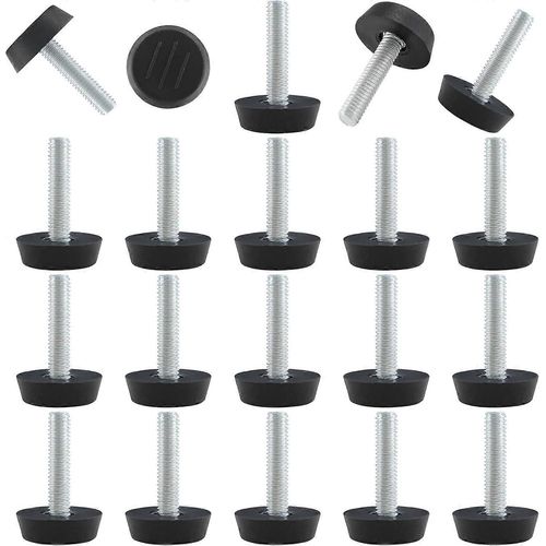 Lot De 20 Niveaux Réglables Pour Pêcheurs Pour Meubles, Niveau M6 Pour Meubles De Terrasse, Plateaux De Table, Chaises Et Meubles De Jardin