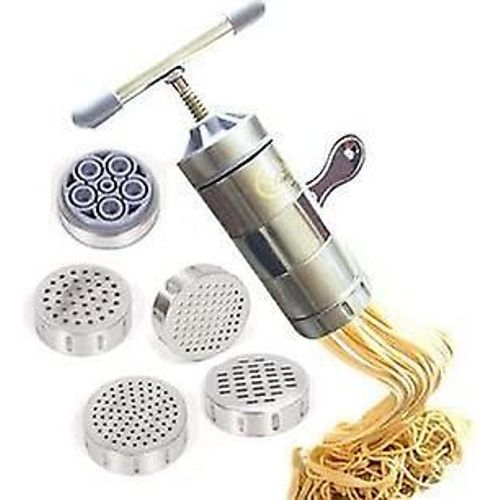 Machine à pâtes en acier inoxydable, moule à 5 nouilles, presse-agrumes