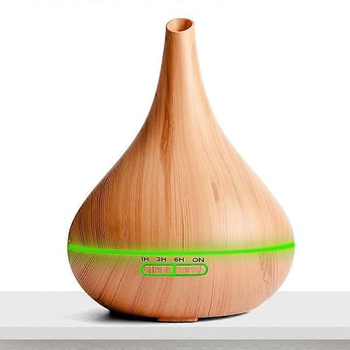 Diffuseur d'huiles essentielles et d'arômes électriques, humidificateur d'air ultrasonique portable, humidificateur à brume fraîche, 500 ml