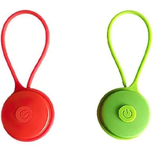 Lot De 2 Réflecteurs Lumineux Led Clignotants Pour Cartable, Avec 3 Modes D'éclairage, Pour Cartable, Éclairage De Sécurité, Pour Randonnée, Course À Pied, Animaux De Compagnie