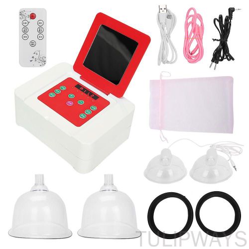 Appareil Électrique Augmentation Seins, Électrothérapie Massage Poitrine, Machine Raffermissante A Cup