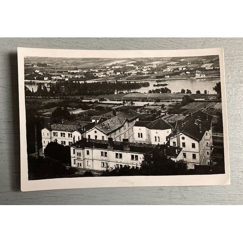 Carte Postale Affranchie : Albigny Sur Saône, Maison De Retraite, 1950 (Avec Correspondance)