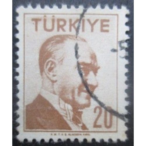 Turquie N°1306 Ataturk Oblitéré