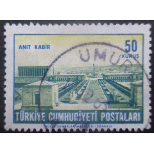 Turquie N°1643 Mausolée Oblitéré