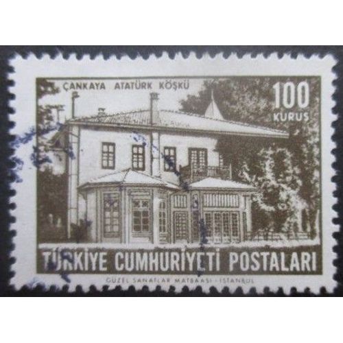 Turquie N°1645 Villa D'Ataturk Oblitéré
