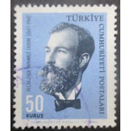 Turquie N°1682 Mahmut Ekrem Oblitéré