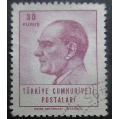 Turquie N°1715 Ataturk Oblitéré