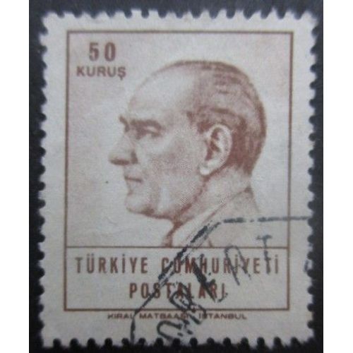 Turquie N°1716 Ataturk Oblitéré