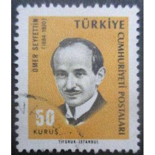 Turquie N°1762 Ecrivain Omer Seyfettin Oblitéré