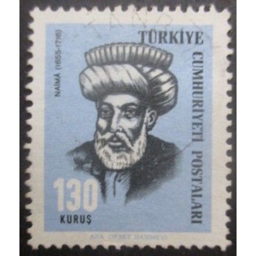 Turquie N°1766 Moustapha Naima Oblitéré