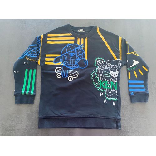 Sweat Noir Kenzo 6 Ans