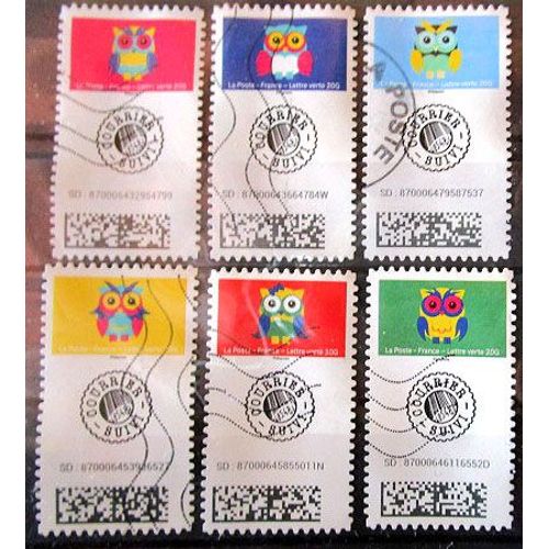 2022. Adh2181;Adh2183;Adh2186;Adh2187;Adh2188;Adh2189: Mon Carnet De Timbres Suivi (2).