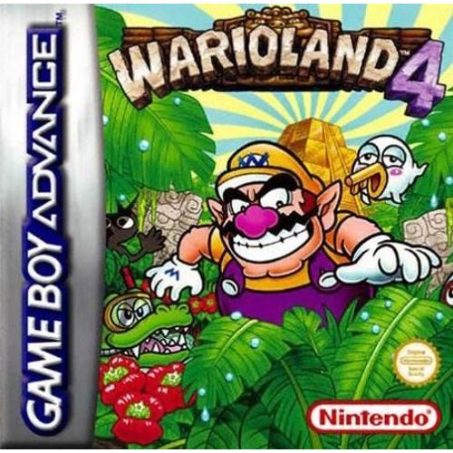 Wario Land 4 - Ensemble Complet - Game Boy Advance - Cartouche De Jeu - Allemand