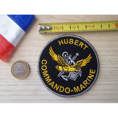 Écusson Commando Marine Hubert Insigne Tissu Militaire