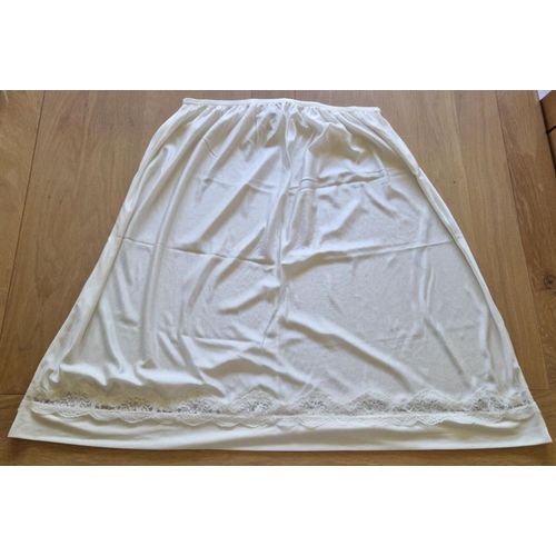 Jupon En Dentelle - Taille 50 - Blanche-Porte