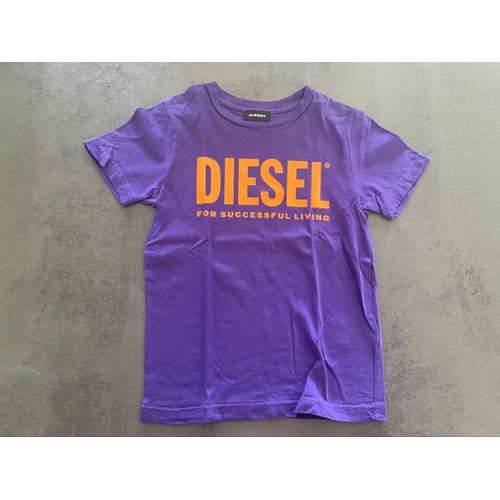 T-Shirt Violet Et Orange Diesel 6 Ans