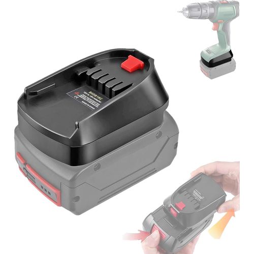 Adaptateur pour batterie 18 V,adaptateur de batterie BOSB18C pour batterie 18 V (bleu) BAT619 BAT620 pour Bosch maison et jardin (vert) outils électriques (GBA