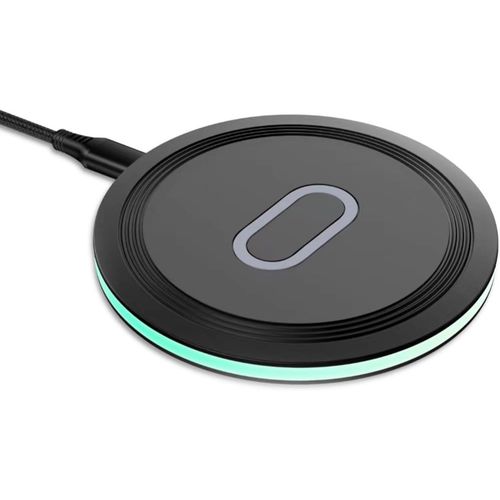 Chargeur-Chargeur Sans Fil,Chargeur,Chargeur À Induction,Câble De Chargement Sans Fil De Type C 15 W,Adapté À La Plupart Des Modèles De Téléphones Mobiles. (Noir,1m)