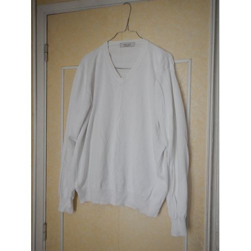 Sweat Blanc Zara Man Taille, L