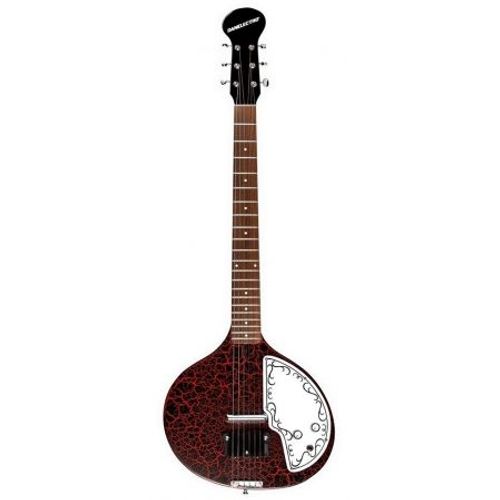 Danelectro - Baby Sitar Red Crackle