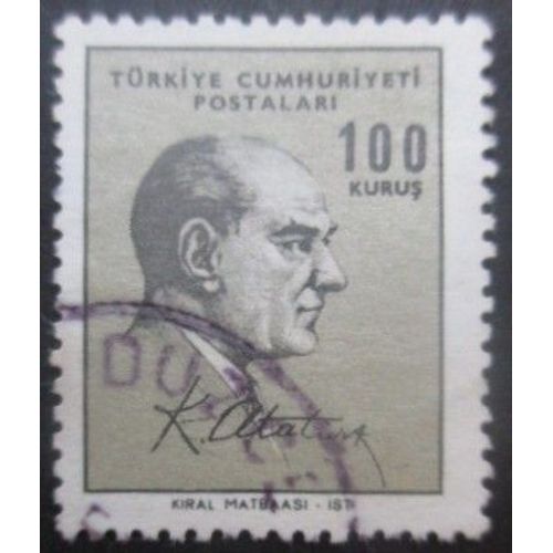 Turquie N°1805 Ataturk Oblitéré