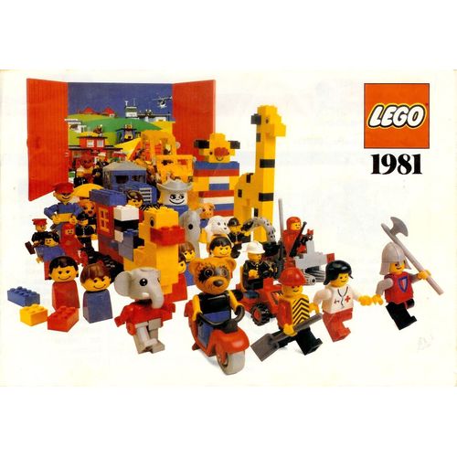 Catalogue Lego Vintage , 1981 , Pour Les Collectionneurs -
