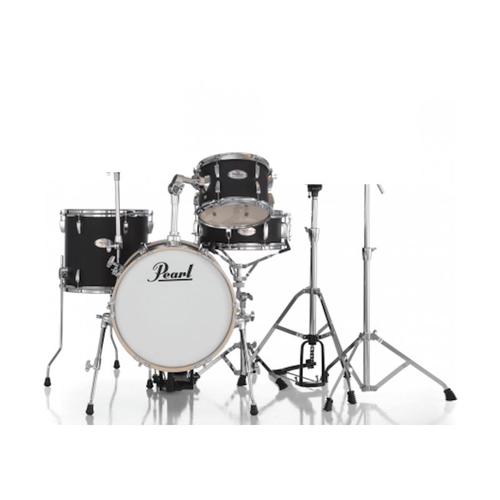 Pearl - Batterie Acoustique Midtown Matte Black Avec Pack Hardware Hwp-50s