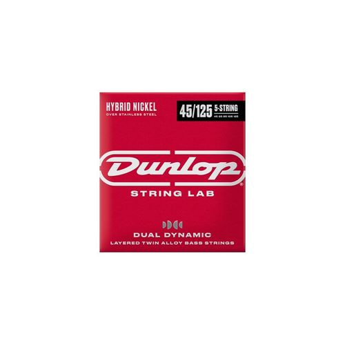Dunlop Dbhyn45125 - Hybrid Nickel 45-125 - Jeux Guitare Basse
