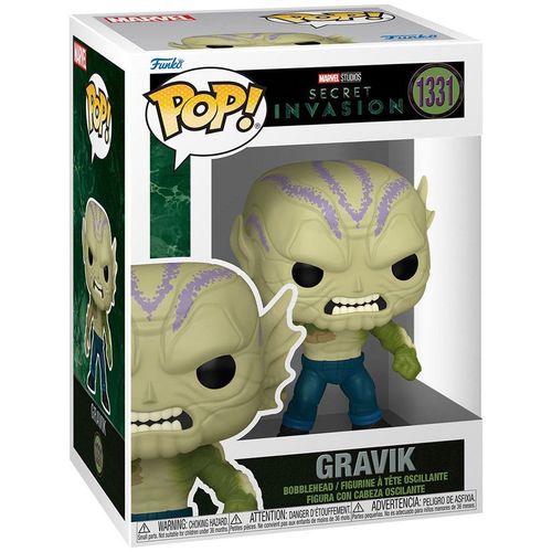 Figurine Funko Pop - Secret Invasion [Marvel] N°1331 - Gravik (75626)