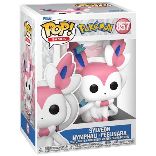 Figurine Funko Pop - Pokémon N°857 - Sylveon - Nymphali - Feelinara (Emea) (74215)