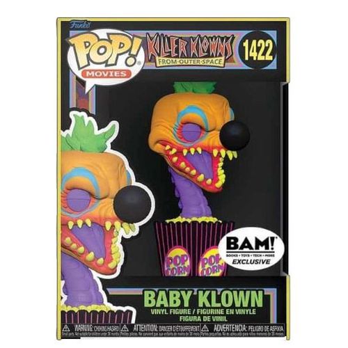 Figurine Funko Pop - Les Clowns Tueurs Venus D'ailleurs N°1422 - Bébé Clown - Black Light (74441)