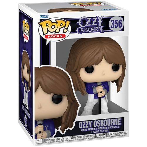 Figurine Funko Pop - Ozzy Osbourne N°356 - Ozzy Osbourne En Tenue À Franges Blanches (72607)