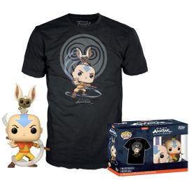 Avatar - Pop N° 534 - Aang (Glow In The Dark) T-Shirt (L)