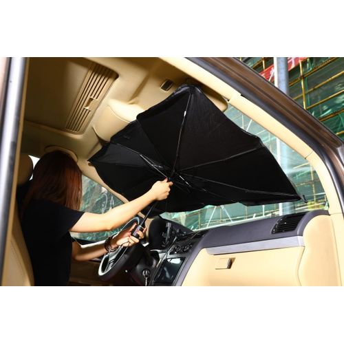 Checarzhn--No1-Pare-Soleil Pour Auto, Pare-Br , Int¿¿Rieur, Parasol Auto, Suv, Camion, Design Brevet¿¿ (125 X 65 Cm Pour Petite Voiture)