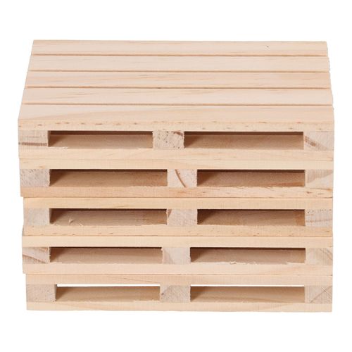 Lot De 5 Sous-Verres En Bois Naturel, Isolants Thermiques, Antiderapants, Pour La Maison, Le Bureau, Le Restaurant