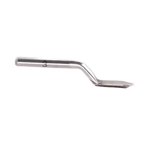 Aiguille incurvee pour machine a coudre, installation facile, 2 tailles, haute durete, petite aiguille de percage portable pour machine a coudre, numero 3