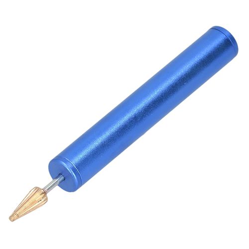 Stylo De Teinture Pour Bords De Cuir, Haute Densite, Resistant, Beau, Pratique, Resistant A La Corrosion, Stylo A Huile Pour Bords De Sac, Ceinture, Bleu