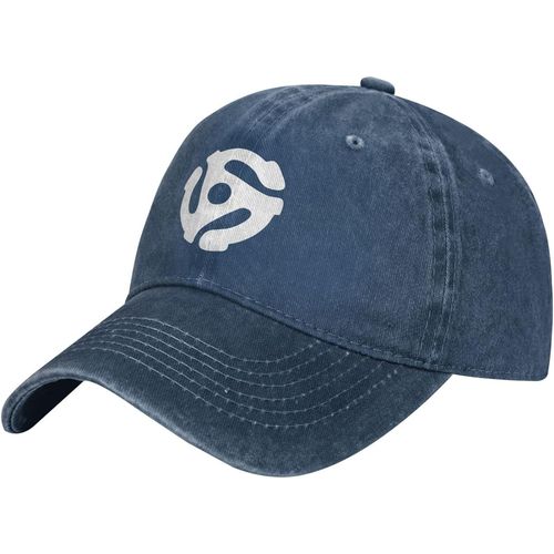 Dj 45 Tr/Min Adaptateur Chapeau De Cowboy Loisirs De Plein Air Réglable Chapeau De Cowboy Unisexe Noir