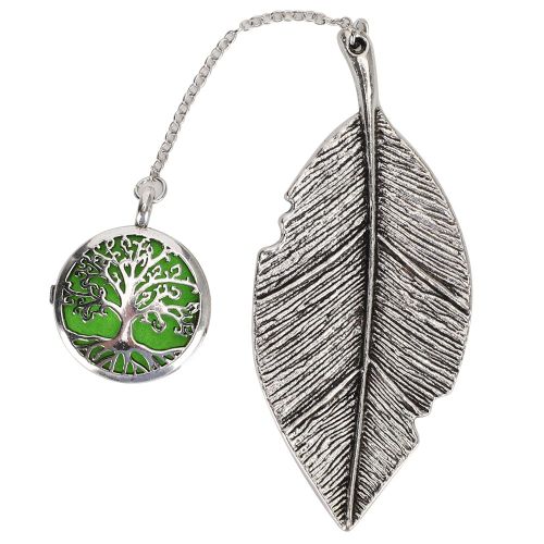Mini Marque-Page Plume En Alliage D'aluminium Avec Bouteille D'huile Essentielle, Cadeau, Papeterie, Fournitures Scolaires Et De Bureau