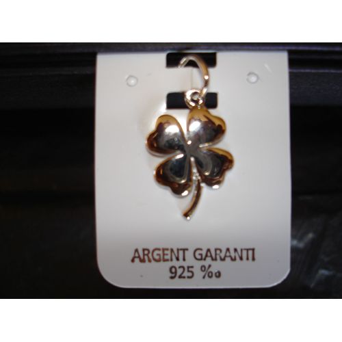 Pendentif Trèfle An Argent 925