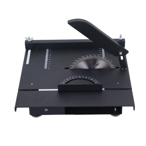 Scie circulaire a table 1200 W, mini machine de decoupe multifonctionnelle pour la decoration du bois, prise americaine 110 V
