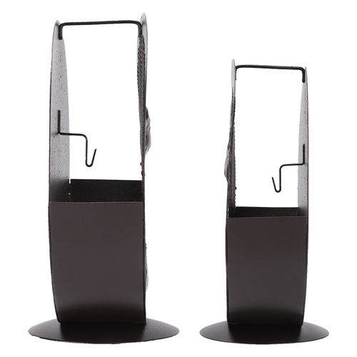 Porte-bobine anti-moustiques retro portable en fer pour usage exterieur, piscine, terrasse, camping, randonnee