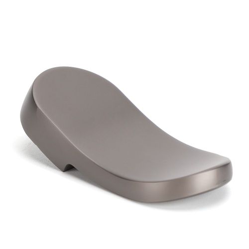 Bouton de meuble en alliage de zinc gris perle pour tiroir de garde-robe, placard de cuisine, porte, poignee de traction