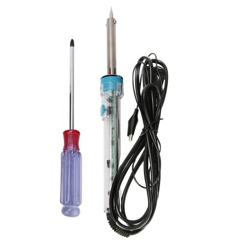 Fer a souder electrique a temperature reglable pour bricolage du cuir (220 V avec tournevis)