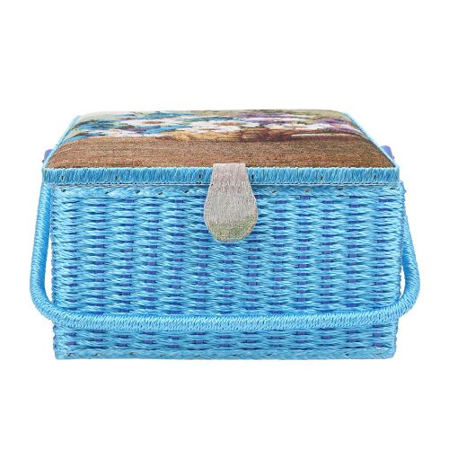 Panier de rangement pour outils de couture de style europeen, boite a couture, conteneur pour articles divers