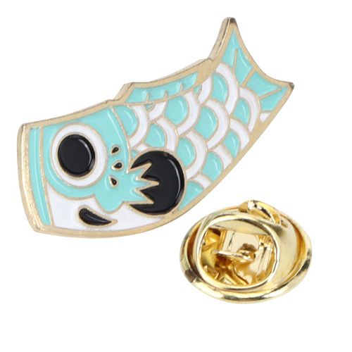 Jolie Broche En Alliage En Forme De Poisson, Goutte D'huile, Pour Femme, Decoration De Vetements, Bijoux, Cadeau, Accessoires, Xz1536