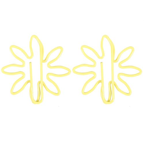 Lot De 12 Trombones En Forme De Fleur, Resistants A La Rouille, Multifonctions, Epais, 2,5 Cm