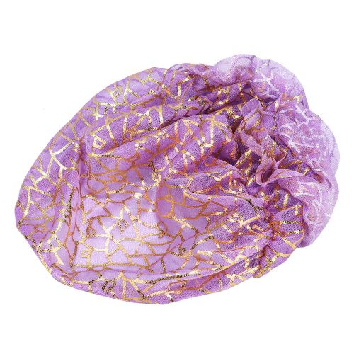 Couvre-Chef En Dentelle Pour Femmes Musulmanes, Foulard, Hijab, Bonnet (Violet)